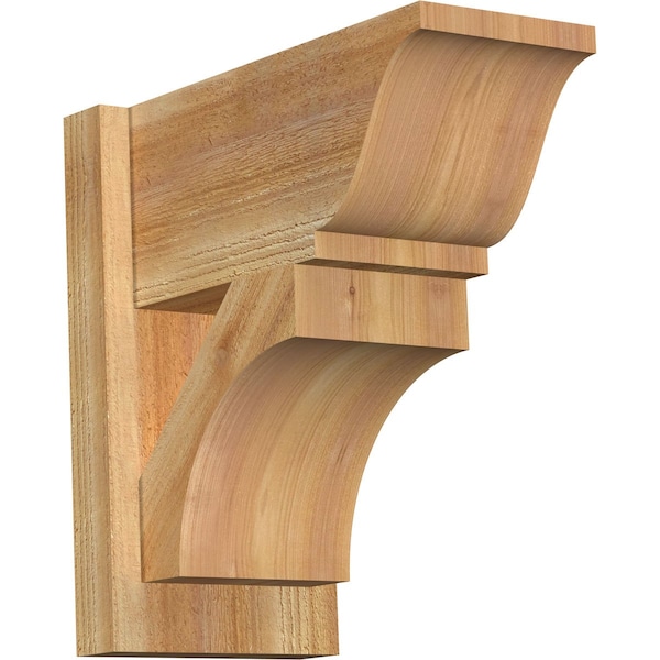 Ekena Millwork Westlake Traditional Rough Sawn Outlooker, Western Red Cedar, 8"W x 16"D x 16"H OUT08X16X16WTL01RWR - main